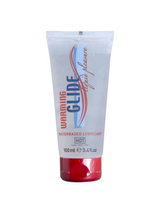 HOT - LUBRIFICANTE LIQUIDO E RISCALDANTE A BASE D'ACQUA 100 ML
