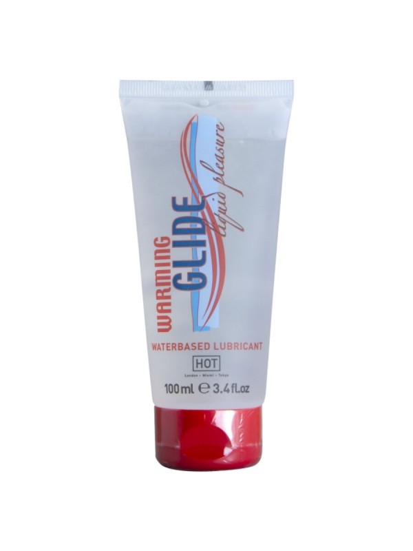 HOT - WARMING GLIDE LIQUID PLEASURE WATERBASED GLIJMIDDEL 100 ML