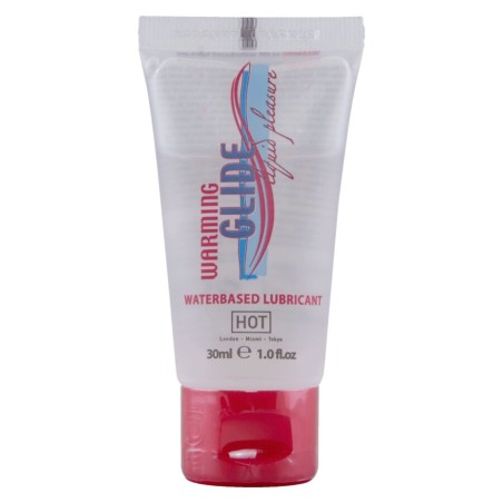 HOT - WARMING GLIDE LIQUID PLEASURE LUBRICANTE BASE AGUA EFECTO CALOR 