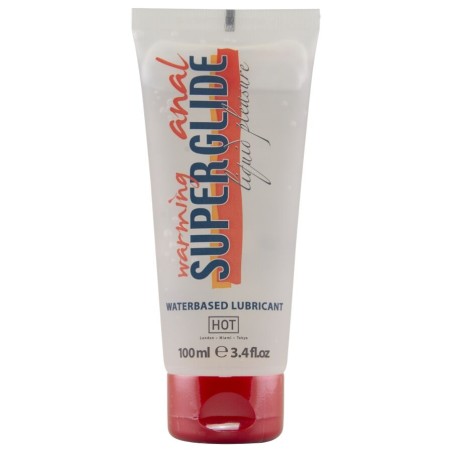 HOT - ANAL SUPERGLIDE WÄRMENDES FLÜSSIGES GENUSSGLEICHEN AUF WASSERBAS