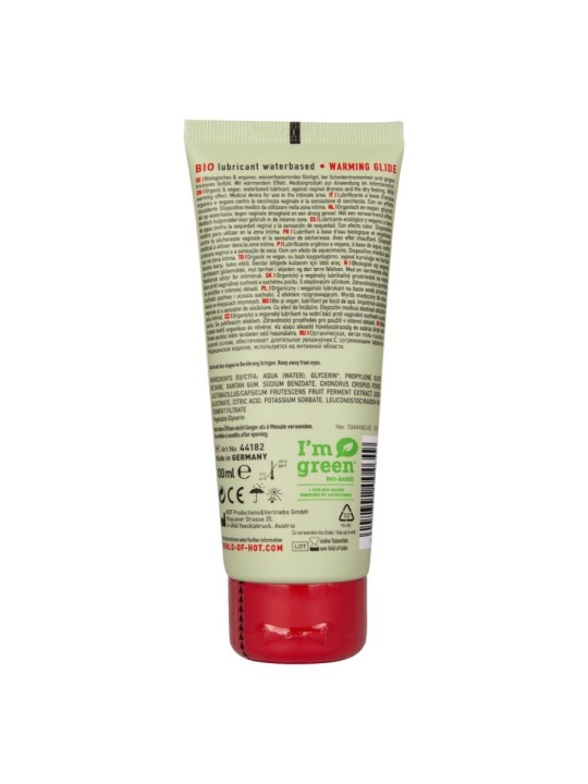 HOT - BIO LUBRICANT LUBRICANTE BIO BASE AGUA EFECTO CALOR 100 ML
