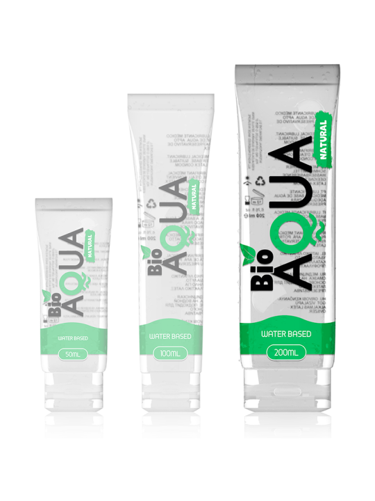 BIOAQUA - LUBRIFIANT INGRÉDIENTS NATURELS À BASE D''EAU 200 ML