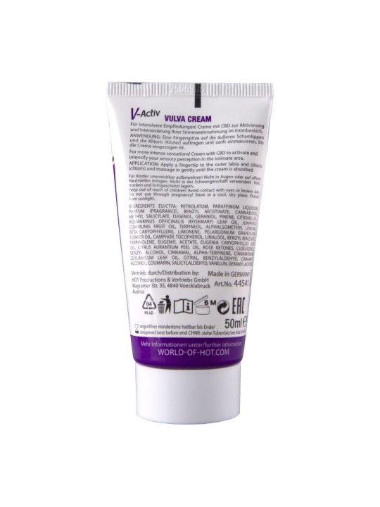 HOT - VULVA CREAM MIT CBD 50ML