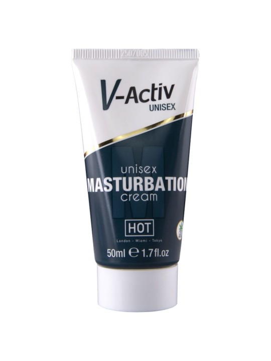 HOT - CREME PARA MASTURBAÇÃO COM CBD - UNISSEX 100ML
