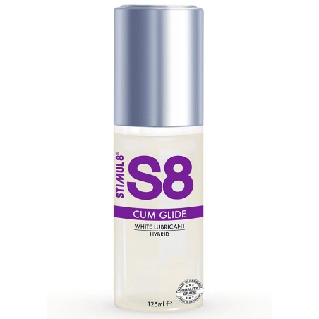 STIMUL8 - S8 CUM GLIDE HYBRIDE GLIJMIDDEL 125 ML