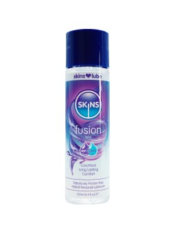 SKINS - FUSION HYBRID GLIJMIDDEL OP WATER- EN SILICONENBASIS 130 ML