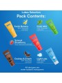 PASANTE - PACK ASSORTED FLAVOR LUBRICANTS 5 UNITS X 15 ML