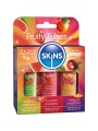 SKINS – FRUCHTIGES GLEITMITTEL-SET WASSERMELONE, ERDBEERE & MANGO GLEI