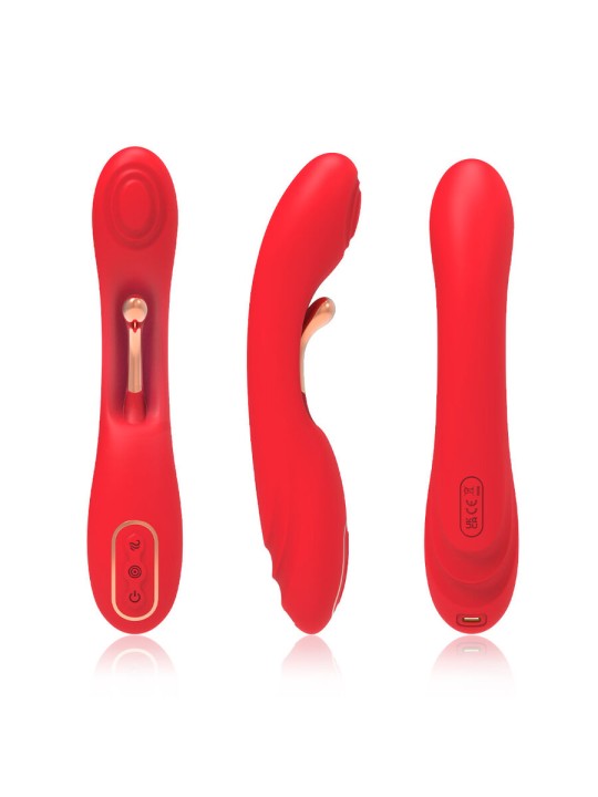 ARMONY - VIBRATOR MET OSCILLERENDE TONG ROOD