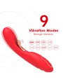 ARMONY - VIBRADOR CON LENGUA OSCILANTE ROJO