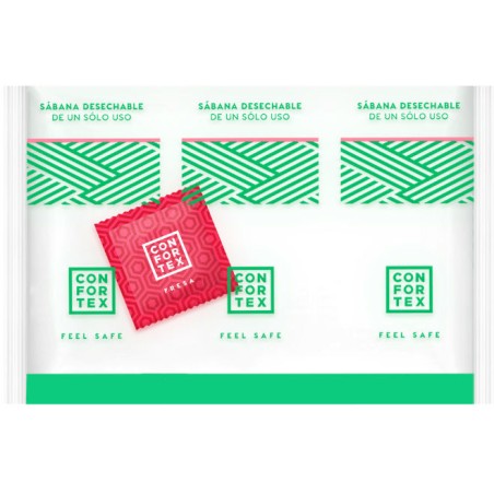 CONFORTEX - LENZUOLA IGIENICA MONOUSO , SACCA SINGOLA + PRESERVATIVO F