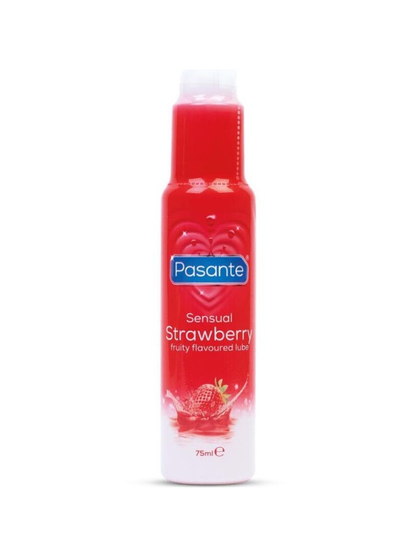 PASANTE - GLIJMIDDEL MET AARDBEIENSMAAK 75 ML