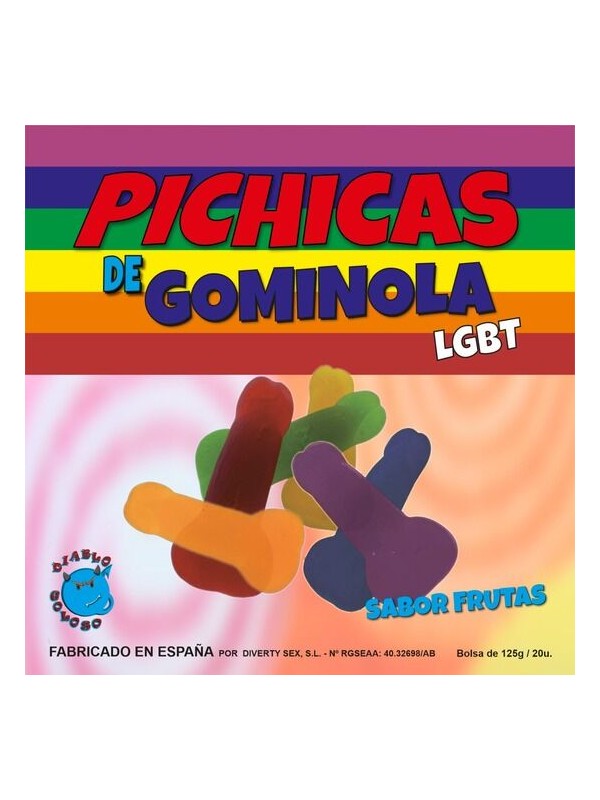 PRIDE - FRUTAS DO PÊNIS GOMAS LGBT