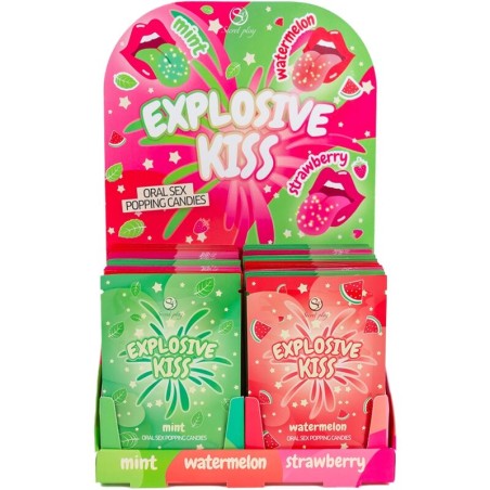 SECRETPLAY - EXPLOSIEVE SNOEPJES DISPLAY 48 EENHEDEN