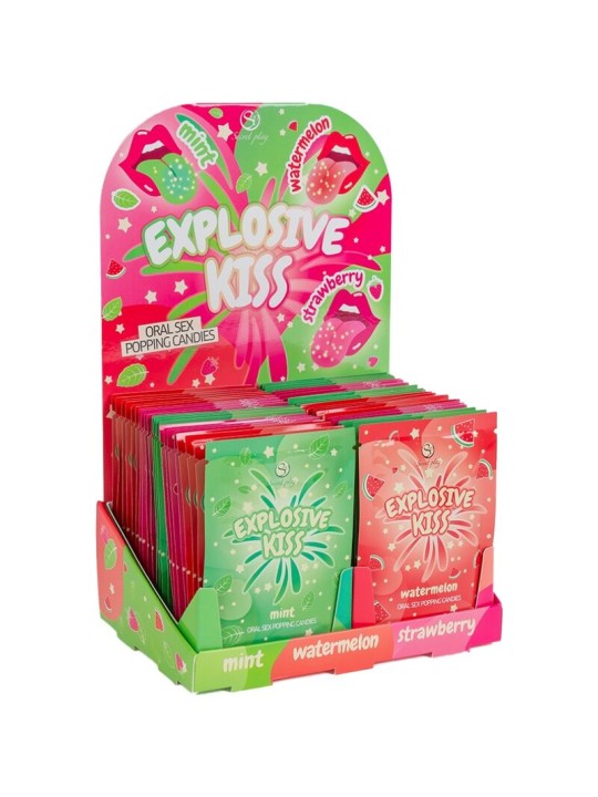 SECRETPLAY - EXPLOSIEVE SNOEPJES DISPLAY 48 EENHEDEN