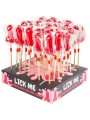 SECRETPLAY - CHERRY CANDY PENIS LOLLIPOP DISPLAY WITH SPICY HEAT EFFEC