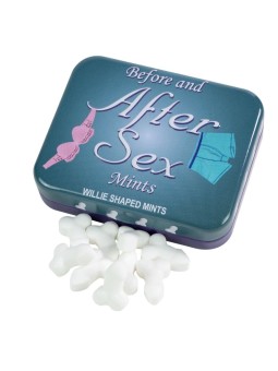 SPENCER & FLEETWOOD - MINT CANDY PENIS FORM FOR BEFORE AND AFTER SEX