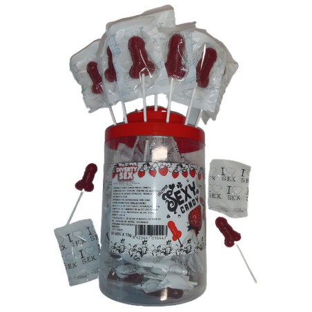 DIABLO PICANTE - POT MET 50 PITO CARAMEL AARDBEIEN- EN KERSENLOLLIES 5