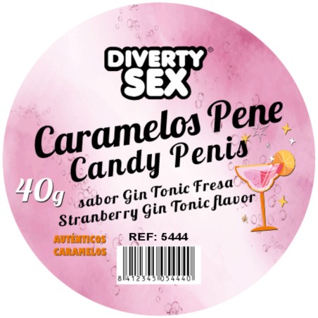 DIABLO PICANTE - 20 GIN & TONIC PENIS SNOEPJES