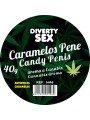 DIABLO GOLOSO - 20 BONBONS POUR PÉNIS ARÔME CANNABIS