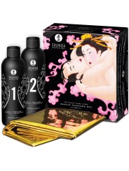 SHUNGA - GEL DA MASSAGGIO EROTICO CORPO A CORPO FRAGOLE E CAVA