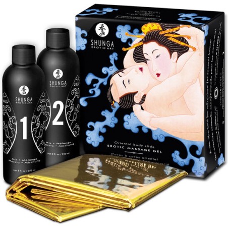 SHUNGA - OOSTERSE BODY TO BODY EROTISCHE MASSAGEGEL EXOTISCHE VRUCHTEN