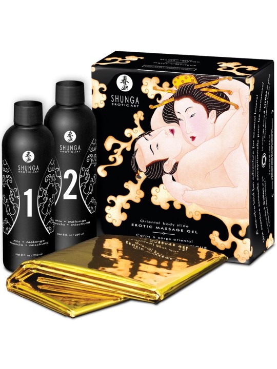 SHUNGA - ORIENTALISCHES MELONE-MANGO-EROTISCHES KÖRPER-ZU-KÖRPER-MASSA