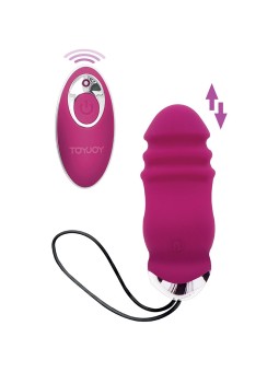 TOYJOY - FELICIDADE SUNN SIDE PARA CIMA E PARA BAIXO VIBRADOR FÚCSIA C