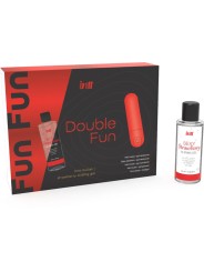 INTT RELEASES - DUPLO FUN KIT COM BALA VIBRANTE E GEL DE MASSAGEM DE M