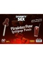 DIABLO GOLOSO - 50 PENIS LOLLIES RON COLA SMAAK 10% ALCOHOL