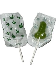 DIABLO GOLOSO - 1 PÊNIS PIRULITO CANNABIS AROMA