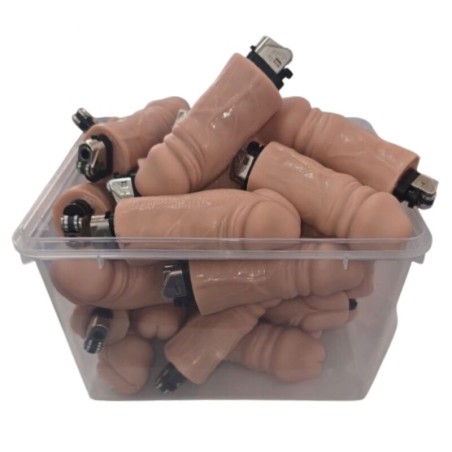 DIABLO PICANTE - BOTE 30 MECHEROS PENE CARNE