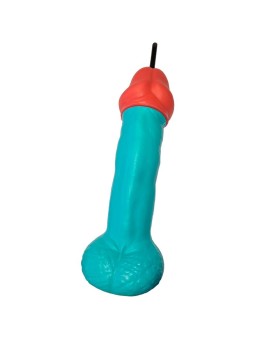 DIABLO PICANTE - COUPE PÉNIS EN PLASTIQUE BLEU