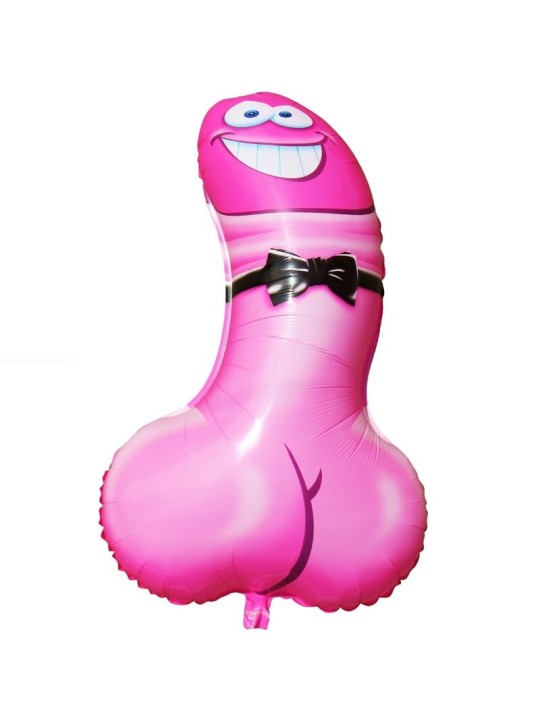 DIABLO PICANTE - PALLONCINO ROSA A FORMA DI PENE PER FESTE