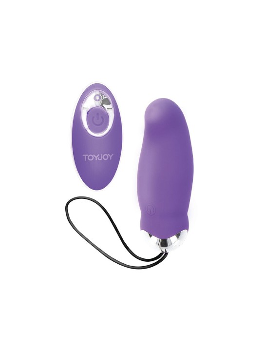 TOYJOY - HAPPINESS MY ORGASM EGGSPLODE VIBRATEUR VIOLET TÉLÉCOMMANDE