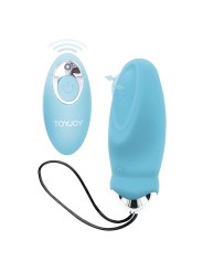 TOYJOY - HAPPINESS IM SO EGGCITED VIBRATEUR TÉLÉCOMMANDE BLEU