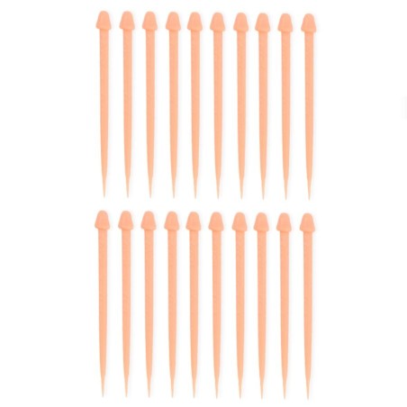 DIABLO PICANTE - PENIS SPIDERED STICKS FOR MEAT 20 UNITS