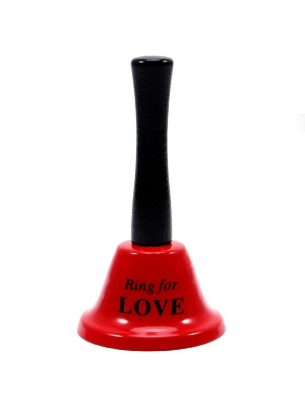 DIABLO PICANTE - SINO DE MÃO VERMELHO 'RING FOR LOVE'