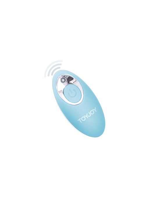 TOYJOY - VIBRATORE HAPPINESS SONO COSÌ EGGCITED CON TELECOMANDO BLU