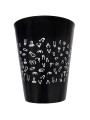 DIABLO PICANTE - SCHWARZE TASSE 500 ML MIT WEISSEN PENISSEN