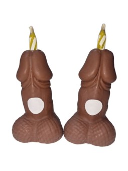 DIABLO PICANTE - BOUGIES CHIFFRES D'ANNIVERSAIRE EN FORME DE PÉNIS, TO