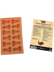 DIABLO PICANTE - STAMPO PER CIOCCOLATO CON 12 PENI IN SILICONE DA APPE