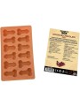 DIABLO PICANTE - STAMPO PER CIOCCOLATO CON 12 PENI IN SILICONE DA APPE