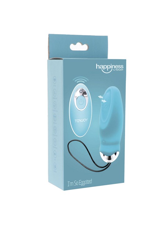 TOYJOY - HAPPINESS IM SO EGGCITED VIBRATOR FERNBEDIENUNG BLAU