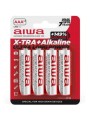 AIWA - X-TRA ALKALINE AAA ALKALINE BATTERY LR03 BLISTER*4