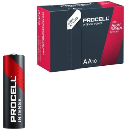 PROCELL - INTENSE KRACHTIGE ALKALINE LR6 AA 1.5V DOOS*10