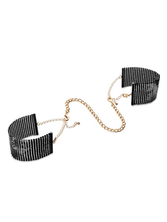 BIJOUX INDISCRETS - DÃSIR MÃTALLIQUE MENOTTES EN MAILLE MÃTAL NOIR
