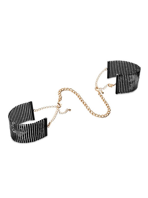 BIJOUX INDISCRETS - DESIR MÃTALLIQUE ZWART METALEN MESH HANDBOEIEN