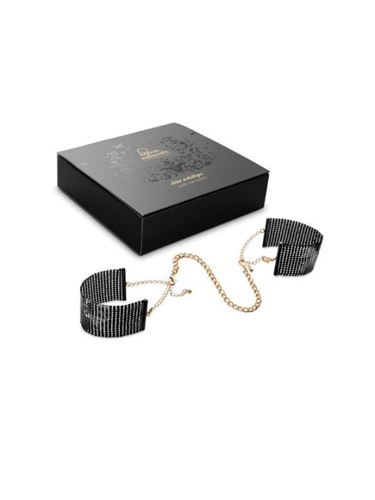 BIJOUX INDISCRETS - DESIR MÃTALLIQUE ZWART METALEN MESH HANDBOEIEN