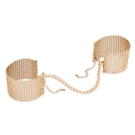 BIJOUX INDISCRETS - DÃSIR MÃTALLIQUE GOLDEN METAL MESH HANDCUFFS